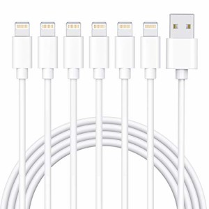 Sundix for iPhone 充電ケーブル ライトニングケーブル 1M 6本セット アイフォン USB 充電コード Lightning ケーブル iPhone iPad iPod A