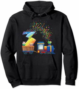 Kids 3rd Birthday Train Toddler Boys Girls 3 Years Old Gift パーカー