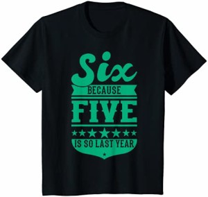 キッズ 6歳 誕生日Tシャツ 男の子 6歳 プレゼント レトロ Tシャツ