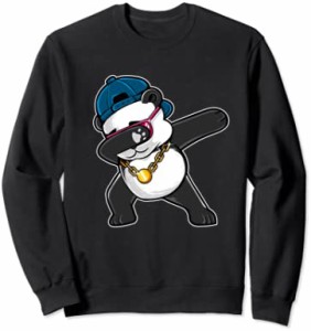 Cute Dabbing Panda T-Shirt Panda Bear Dab Shirt Boys Girls トレーナー