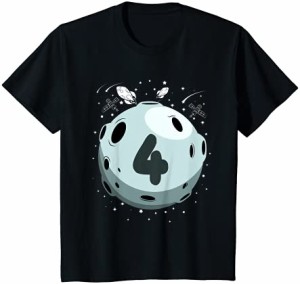 キッズ SPACE BIRTHDAY シャツ 4th 誕生日プレゼント 男の子 4歳 Tシャツ