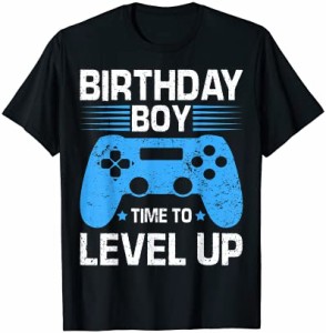 Birthday Boy Tee Video Gamer Geek Kids Boys Birthday Gaming Tシャツ