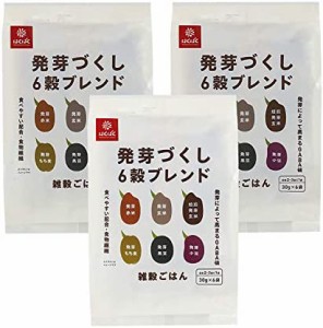 はくばく 発芽づくし6穀ブレンド 180g ×3袋