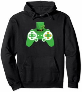 Video Game St Patricks Day Gamer Kids Boys Adults Men Gaming パーカー