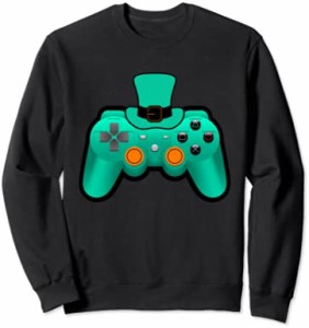 Gaming Video Game St Patricks Day Kids Boys Adults Men Gamer トレーナー