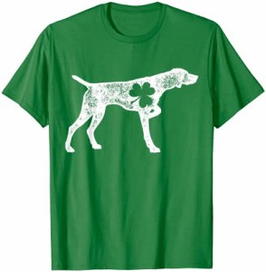 German Shorthaired Pointer St Patricks Day Boys Shamrock Dog Tシャツ