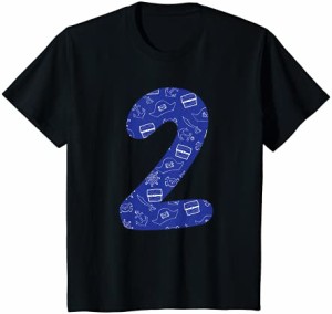 キッズ 2歳の誕生日 男の子 2年 海賊 Tシャツ