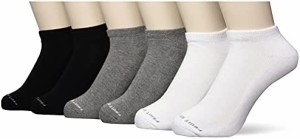 [フルーツオブザルーム] 靴下 メンズ 6Pパック 16184000-999 ホワイト/グレー/ブラック 25.0 cm