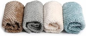 RIKMSS ペット用 毛布、ブランケット 犬猫用、タオル、マット、クッション、子犬 子猫 ペット、暖かい ふわふわ 防寒 布団 毛布、 洗える