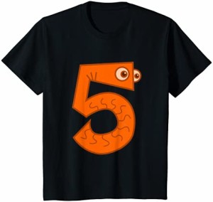 キッズ 5歳の誕生日5歳5 Tシャツ