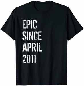 12歳の誕生日 男の子 女の子 2011年4月生まれ 12歳 Tシャツ