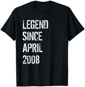 14歳の誕生日 男の子 女の子 レジェンド Since 2008 14歳 Tシャツ