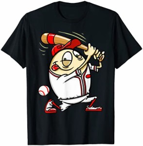男の子のためのイースター野球ギフトイースターエッグハンティング衣装 Tシャツ