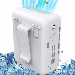 【ベルトファン】Avatool 携帯扇風機 首掛け扇風機 腰掛け扇風機 USB充電式 ポータブルファン ミニ 扇風機 ハンズフリー 腰ベルトファン 