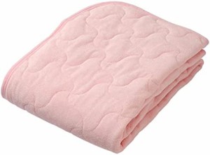 西川 (nishikawa) セブンデイズ 綿100% ふわふわパイル敷きパッド シングル ピンク パイル地 肌に優しいコットン100% 包み込まれるような