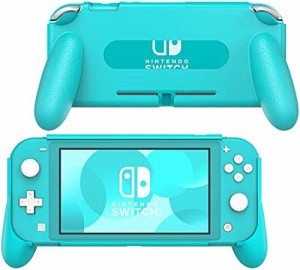 Nintendo Switch Lite ケース ATiC Switch Lite ハンドルグリップ カバー 耐衝撃 ニンテンドー スイッチライト グループ 人間工学 スタン