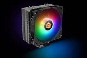 Thermaltake UX210 ARGB Sync PCケースファン ラジエーターファン 12cm ターボモデル PWM対応 CL-P079-CA12SW-A FN1542