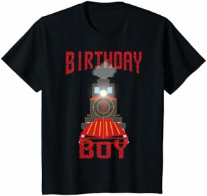 キッズ 7歳の誕生日 電車 Tシャツ 7歳 男の子 ギフト Tシャツ