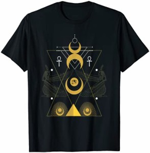 Raのエジプトの目私はエジプトの神々の考古学 Tシャツ