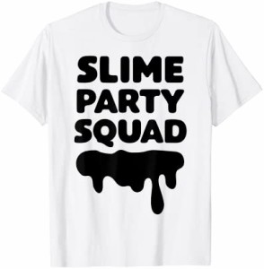 Slime Party Squad Funny Kids Boys Girls Birthday Matching Tシャツ