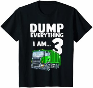 キッズ リサイクルゴミ箱 トラック 誕生日 3歳 3歳 シャツ キッズ 男の子 Tシャツ