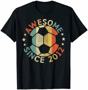 Awesome Since 2012 11歳の誕生日 1歳のサッカー選手 Tシャツ