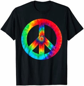 Cool Peace Sign タイダイTシャツ ボーイズ&ガールズ Tシャツ