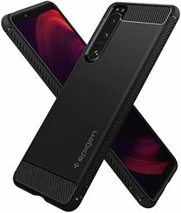 Spigen Xperia 5 III ケース 耐衝撃 [ SO-53B | SOG05 | XQ-BQ42 ] ストラップホール 付き TPU 米軍MIL規格取得 衝撃吸収 ソニー エクス