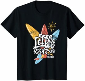 キッズ Little Surf Dude California Surfing Boys グラフィック Tシャツ