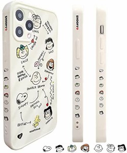 スヌーピー iPhone12 mini 用 ケース スマホケース iphone12 mini 用ケース アイフォン12 ミニ 用カバー TPU レンズ保護 ワイヤレス充電