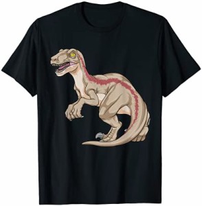 Velociraptor Dinosaur Raptor Prehistoric Predator Kids Boys Tシャツ