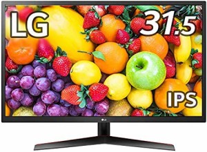 LG フレームレス モニター ディスプレイ 32MP60G-B 31.5インチ/フルHD/IPS/HDMI,DP,D-Sub/FreeSync/75Hz/1ms(MBR)/フリッカーセーフ、ブ