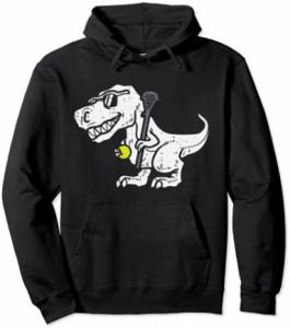 Trex Dinosaur Lacrosse Funny Lax Player Goalie Kids Boys パーカー