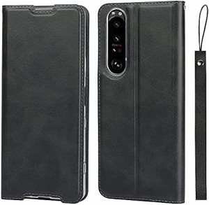 Xperia 1 III SO-51B SOG03 ケース 手帳型 カバー ソニー エクスペリア 1 iii 手帳ケース case Zouzt ストラップ付き PUレザー 薄型軽量 