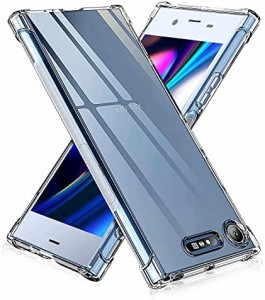 Xperia XZ1 ケース SO-01K 薄型 カバーケース TPU 素材 超軍用規格 『四隅がエアクッション構造 耐衝撃 エクスペリア XZ1 SOV36 ケース 7