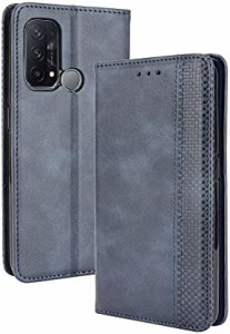 OPPO Reno5 A ケース【MARR】スマホケース 手帳型 シンプル カバー 手帳型ケース Reno5 a 高級PU レザー カバー カードポケット 手作り 