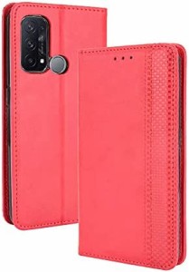 OPPO Reno5 A ケース【MARR】スマホケース 手帳型 シンプル カバー 手帳型ケース Reno5 a 高級PU レザー カバー カードポケット 手作り 