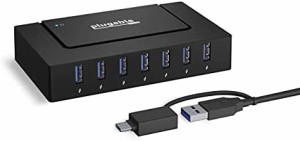 Plugable USB-C ハブ 7 ポート 60W 電源セルフパワー