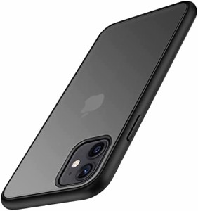 TENDLIN iPhone 11 用ケース 半透明 マット感 擦り傷防止 指紋防止 快適な質感 薄型 対応アイフォン 11 カバー（ブラック）