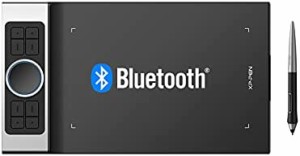 XPPen ペンタブ Bluetooth ワイヤレス接続 9x5インチ 超薄型7mm 8個ショートカット 傾き検知 板タブレット iPhoneのibisPaintに対応 Andr