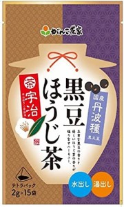 がんこ茶家 国産黒豆ほうじ茶 2g×15包