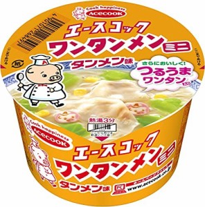 エースコック ミニワンタンメン タンメン味 39g×12個