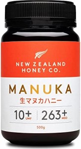 New Zealand Honey Co. ニュージーランドハニーカンパニー | マヌカハニー UMF 10+ | MGO 263+, 500g