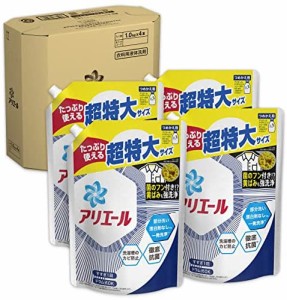 [ケース販売] アリエール 洗濯洗剤 液体 詰め替え 1000g×4袋