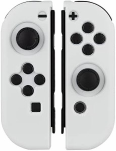 アンサー Switchジョイコン用 シリコンプロテクト (ホワイト)【Nintendo Switch 有機ELモデル対応】