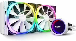 NZXT KRAKEN X63 ホワイト 簡易水冷CPUクーラー RGB対応 280mm RL-KRX63-RW FN1615