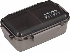 OSK 弁当箱 ランチボックス カームカラー 650ml グレー [ふっくら盛り弁/丼弁当や麺弁当に] 日本製 食洗機対応 PCD-650