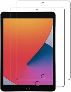 【二枚入り】iPad 10.2 フィルム iPad 7とiPad 8 用の ガラスフィルム Warmyee iPad 10.2 (iPad 第8世代 2020/ iPad7 iPad 第7世代 2019)