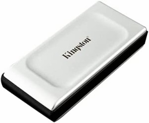 キングストン 外付け SSD 2000GB 2TB USB3.2 Gen2x2 読出最大2000MB/秒 防滴防塵 耐衝撃 ポータブル SXS2000/2000G 5年保証 2000GB (2TB)