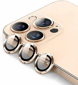 iPhone 13 Pro/iPhone 13 Pro Maxカメラフィルム アルミ合金＋9H硬度ガラス カメラカバー 0.25mm超薄 Apapeyaレンズ保護フィルム一体感 